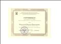 Сертификат участника районного семинара "Игра как основная форма познавательно-речевого развития в рамках ФГТ" - 22.11.2012г.